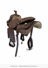 15 Inch Used Longhorn Trail Saddle Medium Tree 7055
