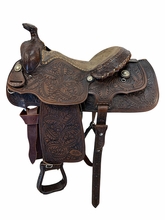 15 Inch Used Longhorn Trail Saddle Medium Tree 7055
