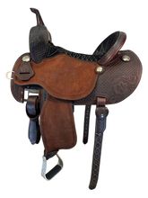 SOLD 2025/08/25j  15 Inch Used Martin FX3 Barrel Saddle