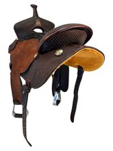 SOLD 2025/08/25j  15 Inch Used Martin FX3 Barrel Saddle