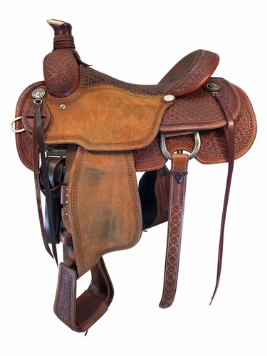 SOLD 2025/11/25 15 Inch Used Martin Roping Saddle 433824