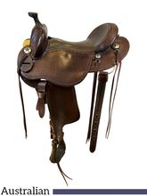 15 Inch Used Martin Saddlery Clinton Anderson Aussie Stock Saddle *Free Shipping*