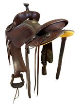 15 Inch Used Martin Saddlery Clinton Anderson Aussie Stock Saddle *Free Shipping*