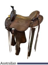 15 Inch Used Martin Saddlery Clinton Anderson Aussie Stock Saddle *Free Shipping*