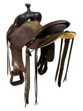 15 Inch Used Martin Saddlery Clinton Anderson Aussie Stock Saddle *Free Shipping*