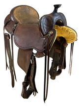 15 Inch Used Martin Saddlery Clinton Anderson Aussie Stock Saddle *Free Shipping*