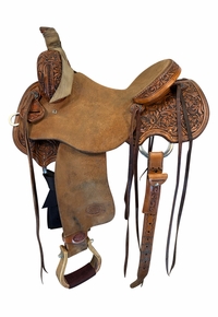 15 Inch Used NRS All Around Saddle WIde Tree