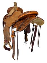 15 Inch Used NRS All Around Saddle WIde Tree