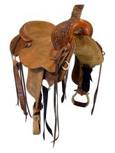 15 Inch Used NRS All Around Saddle WIde Tree