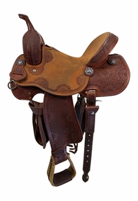 15 Inch Used NRS Barrel Saddle Wide Tree