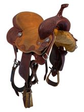15 Inch Used NRS Barrel Saddle Wide Tree