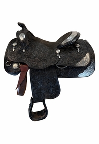 15 Inch Used Phil Harris Show Saddle Medium Tree