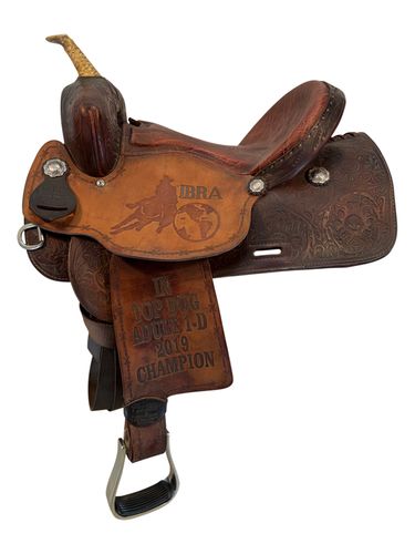 15 Inch Used Pro Rider Barrel Saddle Wide Tree