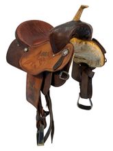 15 Inch Used Pro Rider Barrel Saddle Wide Tree