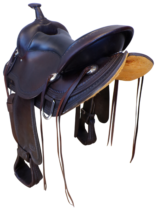 PRICE REDUCED! 15 Inch Used Reinsman Trail Saddle *Free Shipping*