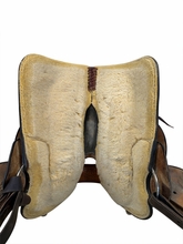 15 Inch Used Rocking R Barrel Saddle Wide Tree