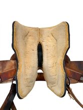 15 Inch Used Rocking R Training Saddle