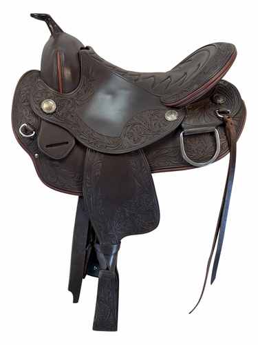 15 Inch Used Schleese Trail Saddle Adjustable Tree