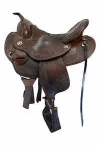 15 Inch Used Schleese Western Dressage Saddle Adjustable Tree Cadence