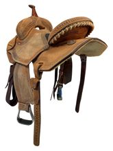 15 Inch Used Scott Thomas Barrel Saddle Wide Tree