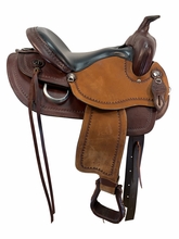 15 Inch Used Scott Thomas Trail Saddle Wide Tree Lark Spur