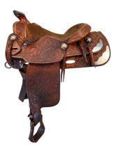 SOLD 2025/12/01   15 Inch Used Shoup Show Saddle 7148