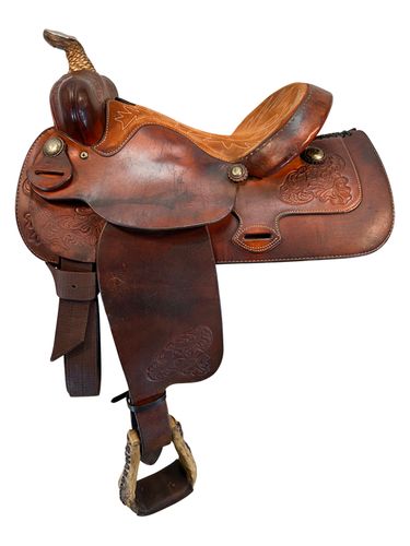 15 Inch Used Simco Trail Saddle 3814