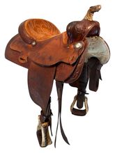 15 Inch Used Simco Trail Saddle 3814