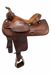 15 Inch Used Simco Trail Saddle 3814