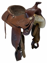 SOLD 2026/10/03 15 Inch Used Simco Trail Saddle Medium Tree 3580