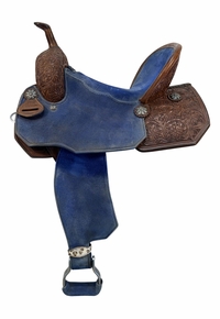 15 Inch Used SK Equine Barrel Saddle Pro Lite Wide Tree