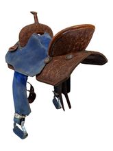 15 Inch Used SK Equine Barrel Saddle Pro Lite Wide Tree