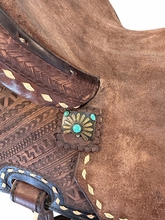 SOLD 2026/09/10  15 Inch Used SK Equine Pro Lite Barrel Saddle Wide Tree