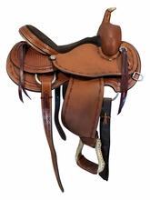 SOLD 2026/04/013 15 Inch Used South Bend All Around Saddle Wide Tree 1185
