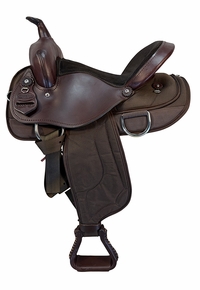 15 Inch Used South Bend Cordura Lady Trail Saddle Wide Tree 2000
