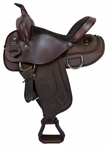 SOLD 2026/09/27 15 Inch Used South Bend Cordura Lady Trail Saddle Wide Tree 2000