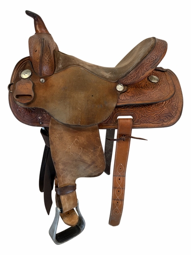 SOLD 2026/04/03 15 Inch Used South Bend Cordura Trail Saddle Medium Tree 2000
