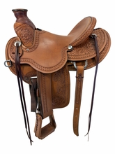 15 Inch Used South Bend Wade ranch Saddle Medium Tree 1737