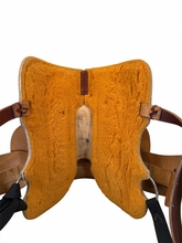 15 Inch Used SRS Saddlery Barrel Saddle Wide Tree