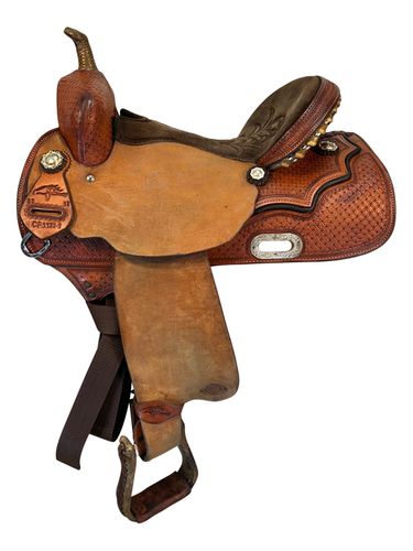 15 Inch Used Steinhoff Barrel Saddle