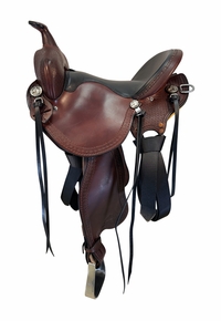 15 Inch Used Steve Edwards Mule Trail Saddle