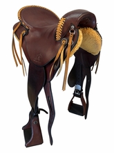 15 Inch Used Synergist Endurance Saddle Medium Tree 3798