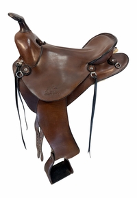 15 Inch Used Synergist Trail Saddle Wide Tree 1246