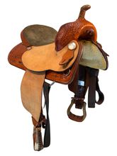 15 Inch Used TexTan Barrel Saddle
