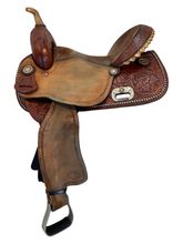 SOLD 2025/12/04 15 Inch Used TexTan Barrel Saddle