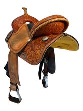 15 Inch Used TexTan Barrel Saddle