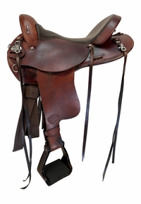 15 Inch Used TexTan Endurance Saddle 155