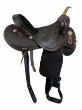 SOLD 2026/08/07 15 Inch Used Triple Creek Barrel Saddle Wide Tree