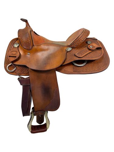 15 Inch Used Vinton Saddle Co Reining Saddle