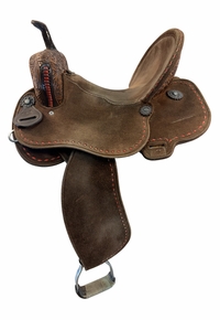 15 Inch Used Whinniewear Barrel Saddle Medium Tree